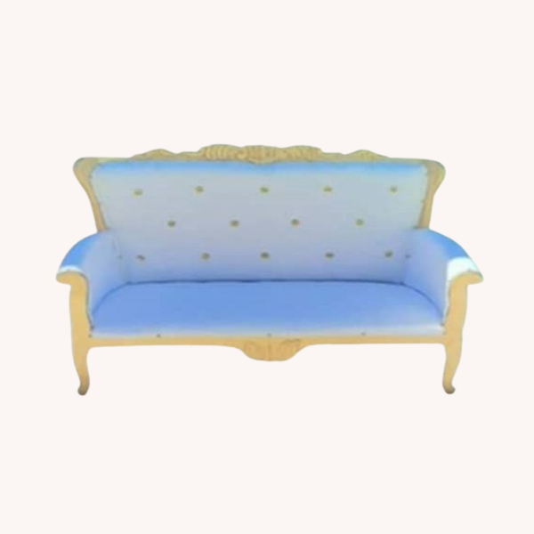 Gold White Couch