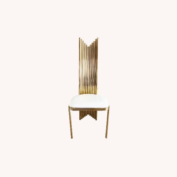 Gold White Chairs
