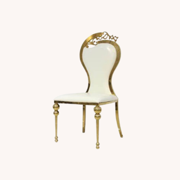 Gold White Chairs