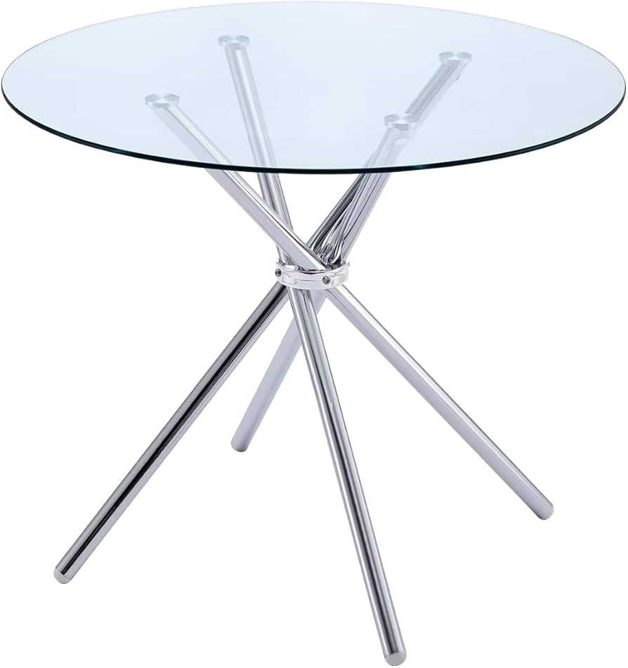 Round Glass Table