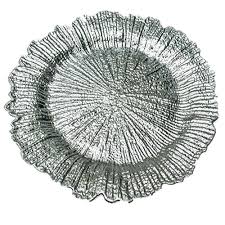 Silver Leaf Underplate