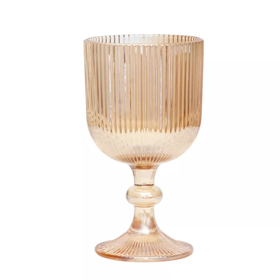 Vintage Wine Glass